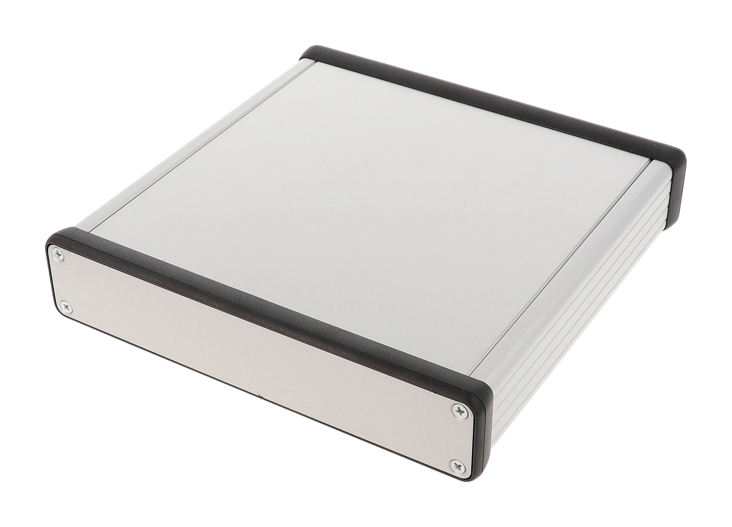 1455R1601 — extruded aluminum enclosure w/ metal end panels