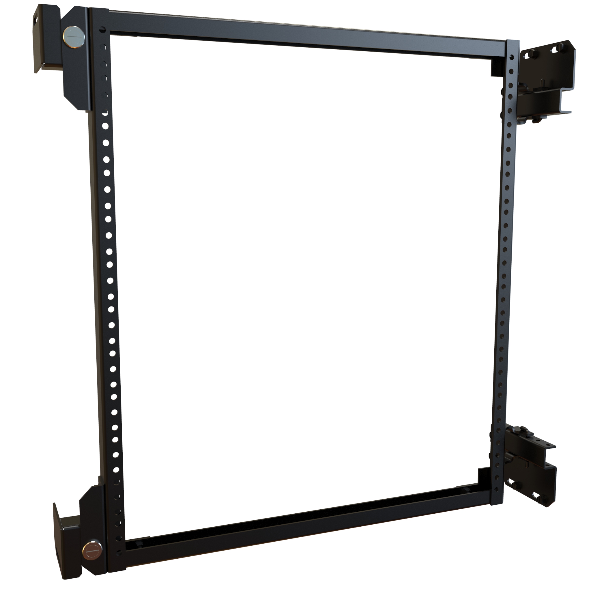 Hammond 2CSFB19 12U 19 inch rack mount swing frame for Series 2000 console bases