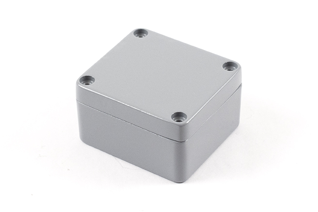 1590Z061GY gray RAL7001 diecast aluminum watertight enclosure