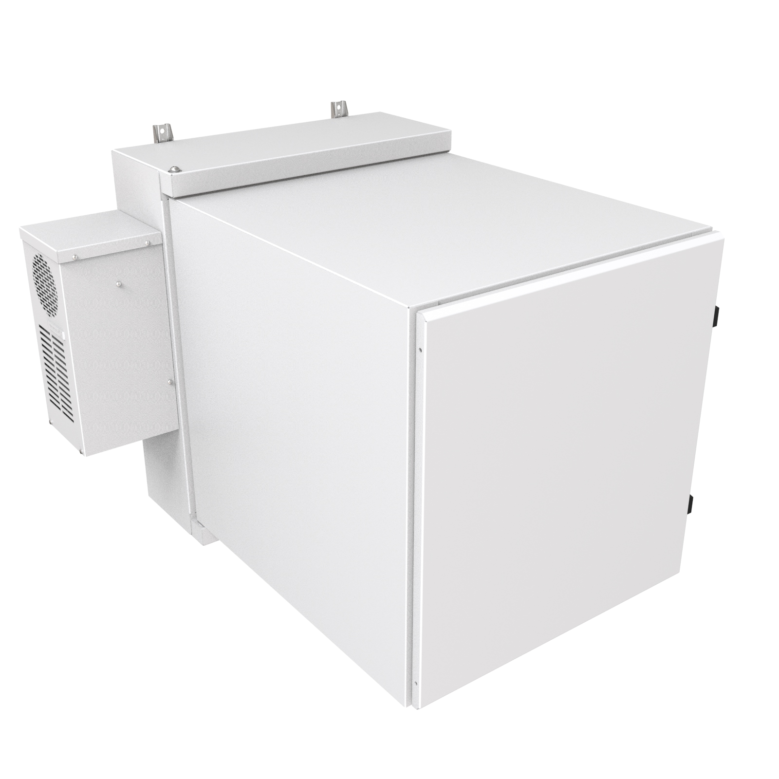 Hammond NWC12U2436SFLG 12U light gray sealed wall-mount cabinet with solid door and Type 12 filters — view 32