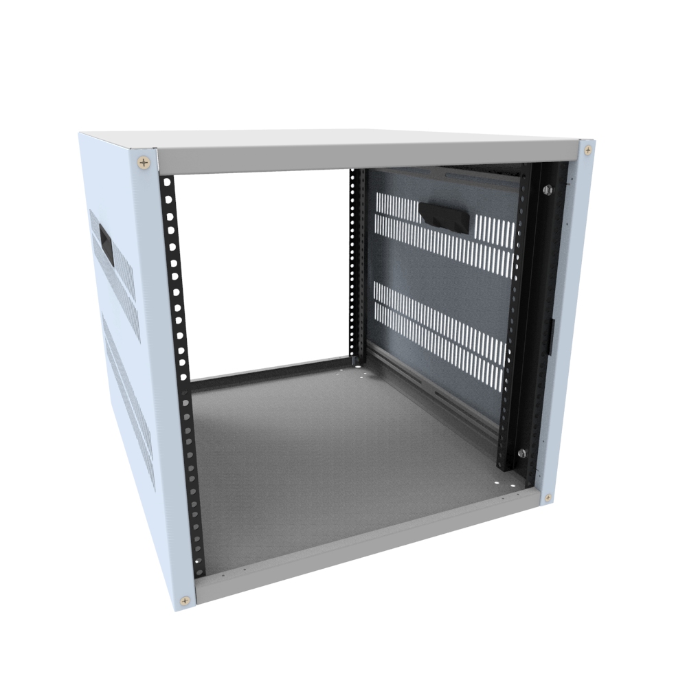 RCHV1901724LG1 — 10U 24.5D Vented Rack Cabinet