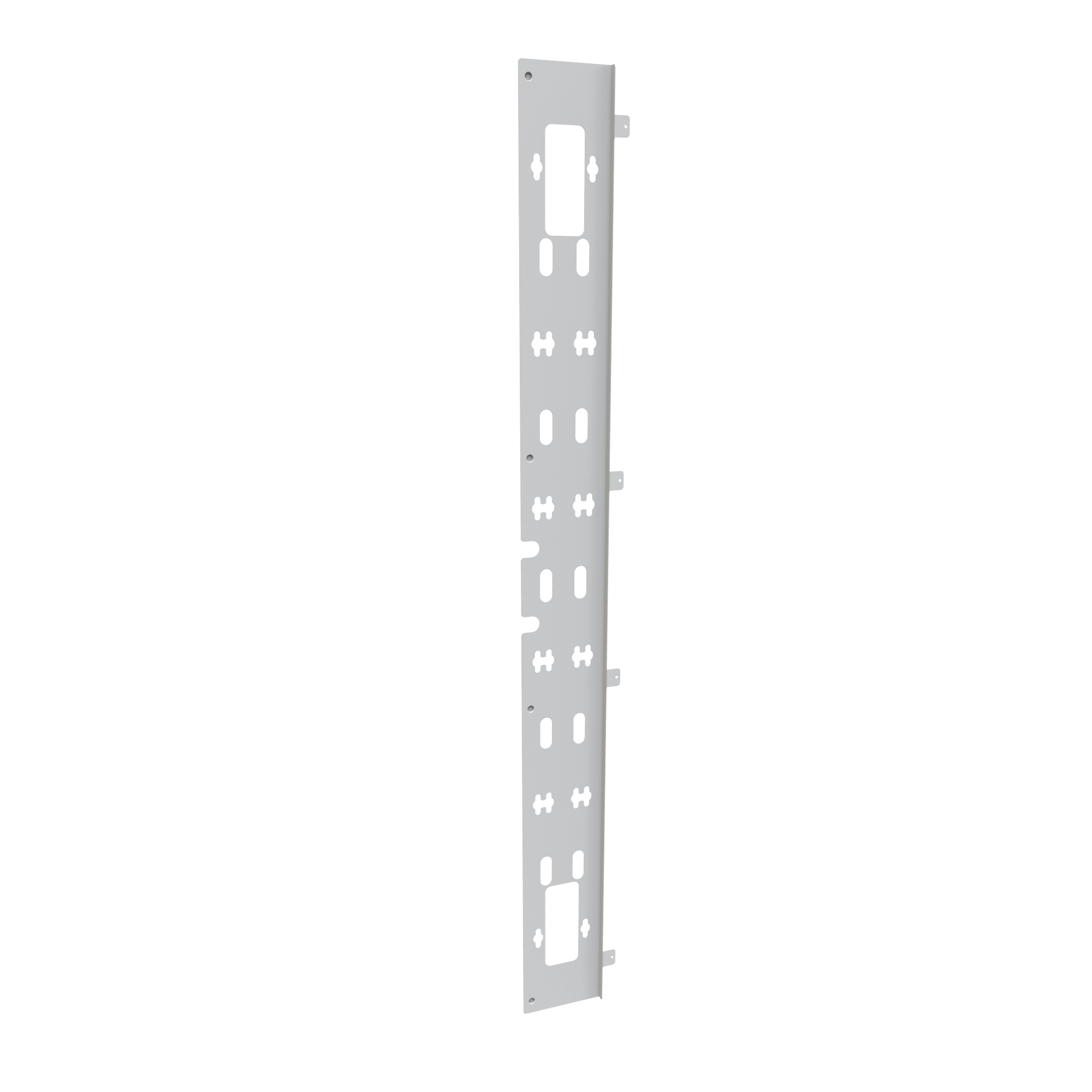 Hammond H1PDU48UWH 48U white vertical PDU cable tray bracket for H1 Series server rack cabinets
