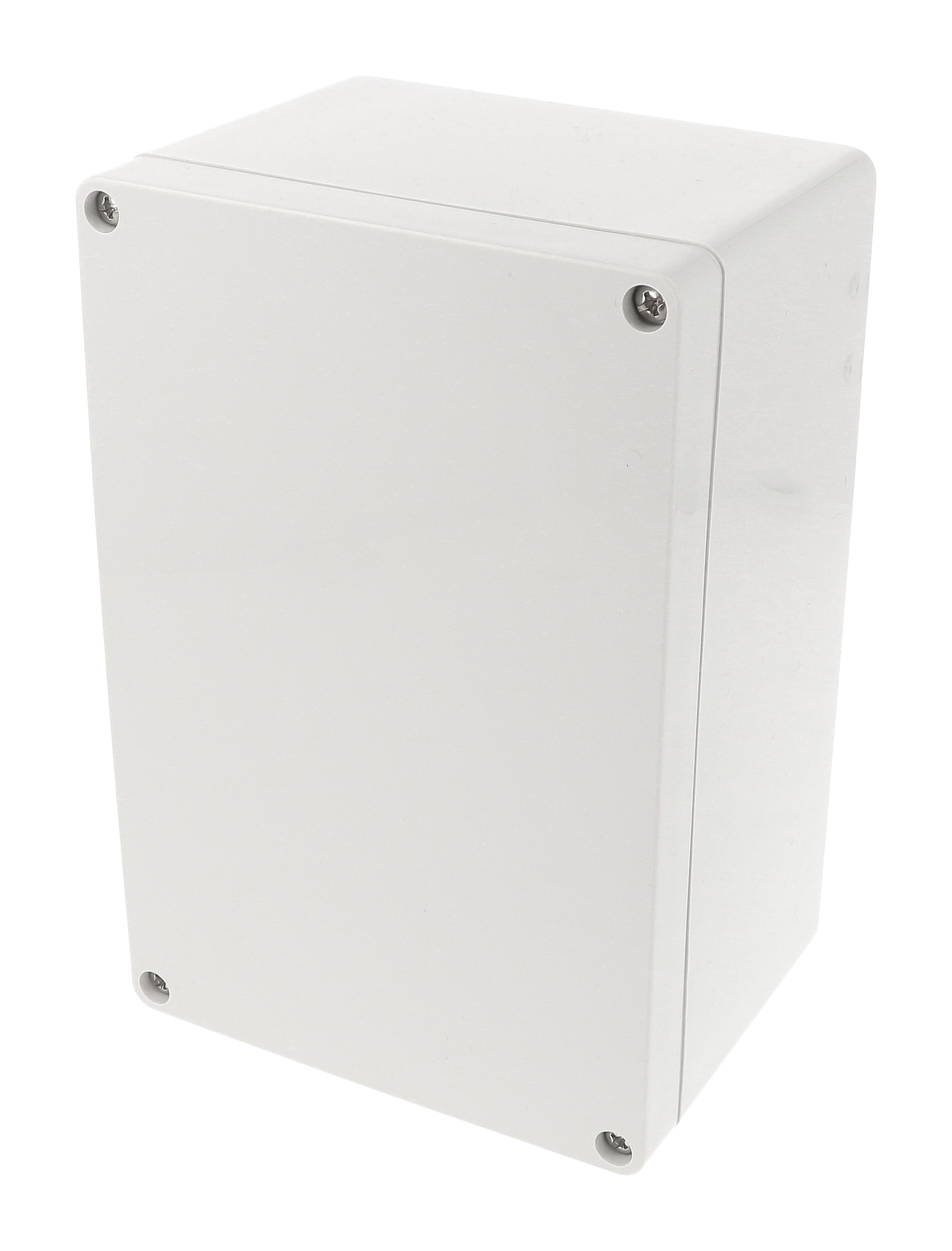 1554T2GY light gray polycarbonate 180 x 120 x 90 mm rectangular watertight enclosure
