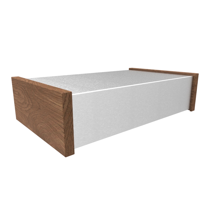 1444-33CWW — chassis - aluminum with wood sides