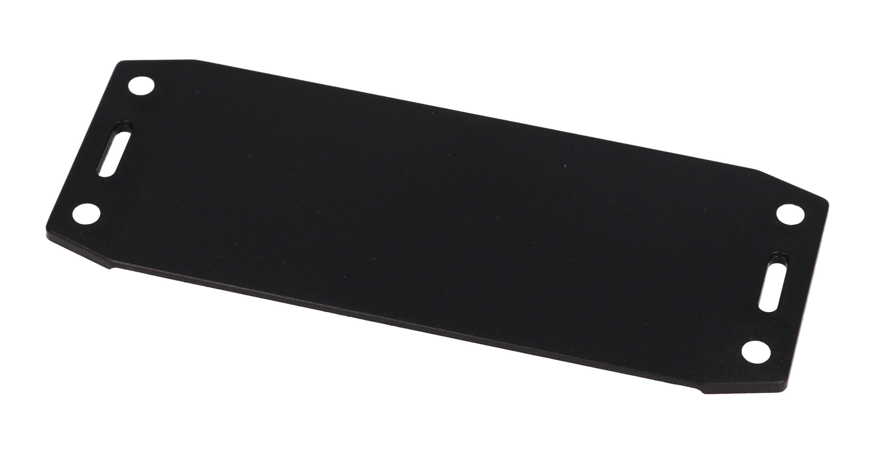 1591FABK black ABS mounting flange for 1591A enclosures with countersunk holes