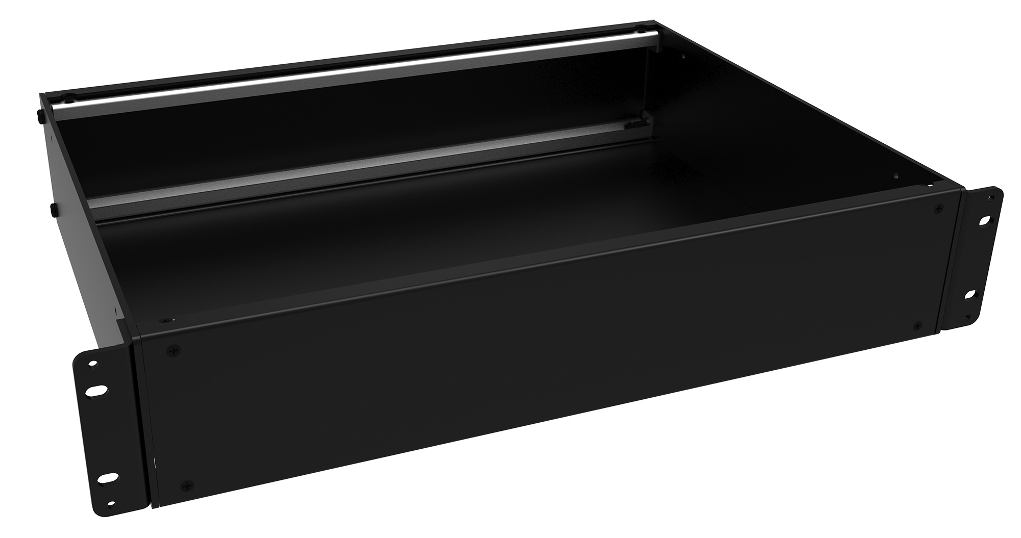 RMCP7CG 4U beige aluminum front/rear panel for RMC Series rack mount enclosure — view 2