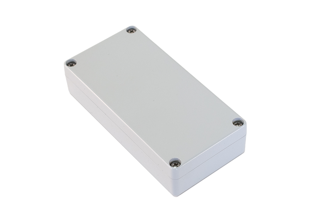 1551WYGY light gray 100 x 50 x 24 mm watertight polycarbonate enclosure