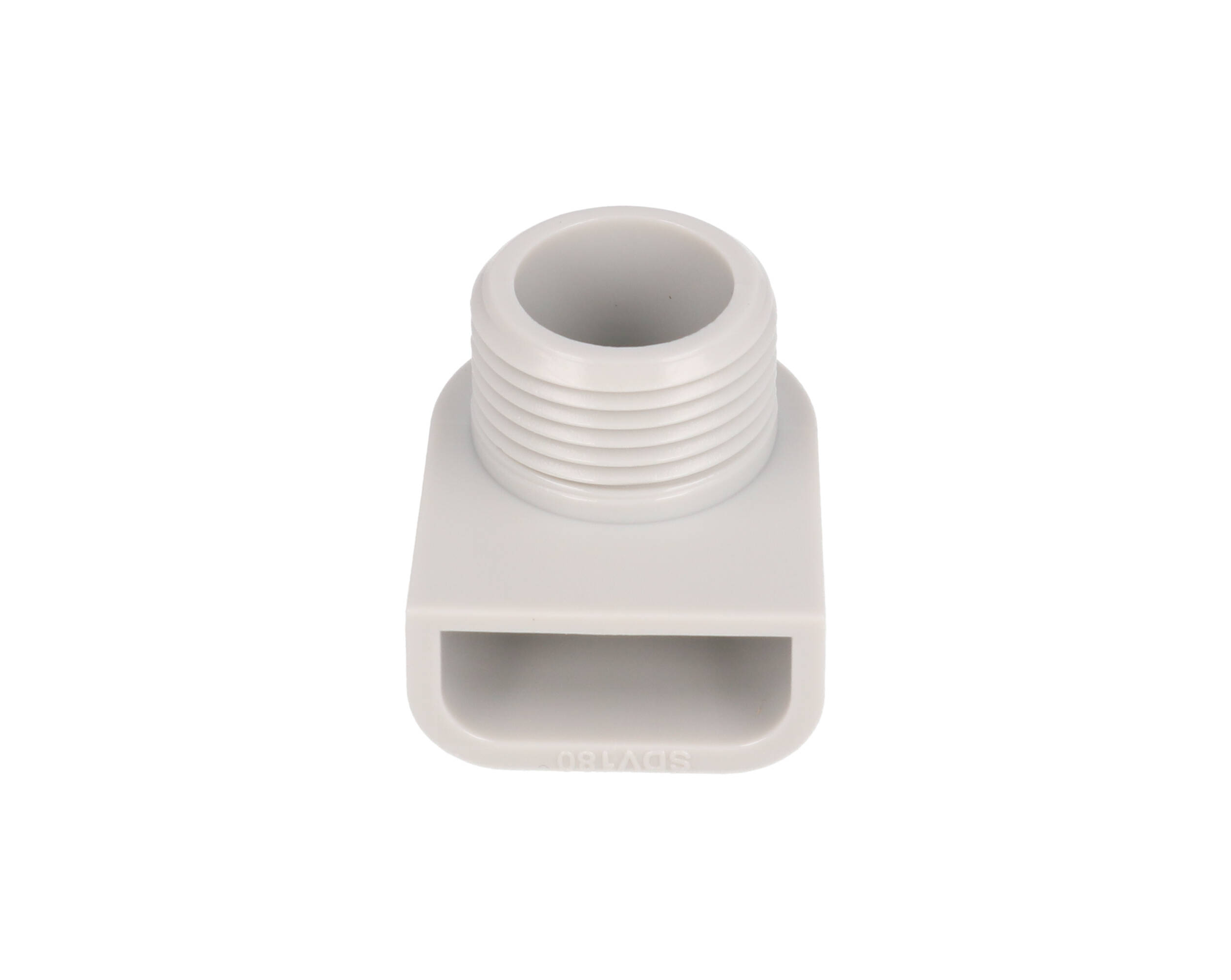 SDV180-1 small light gray rainproof enclosure ventilator