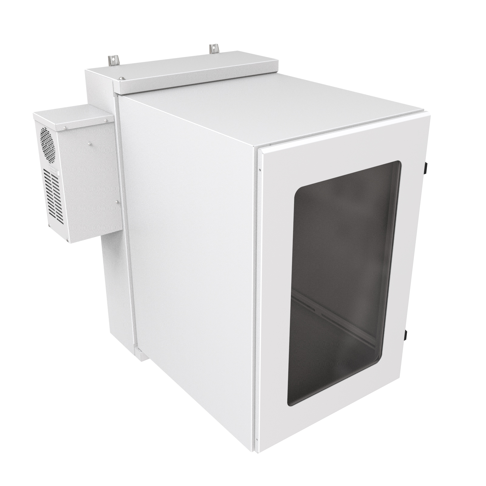 Hammond NWC12U2436SFLG 12U light gray sealed wall-mount cabinet with solid door and Type 12 filters — view 30