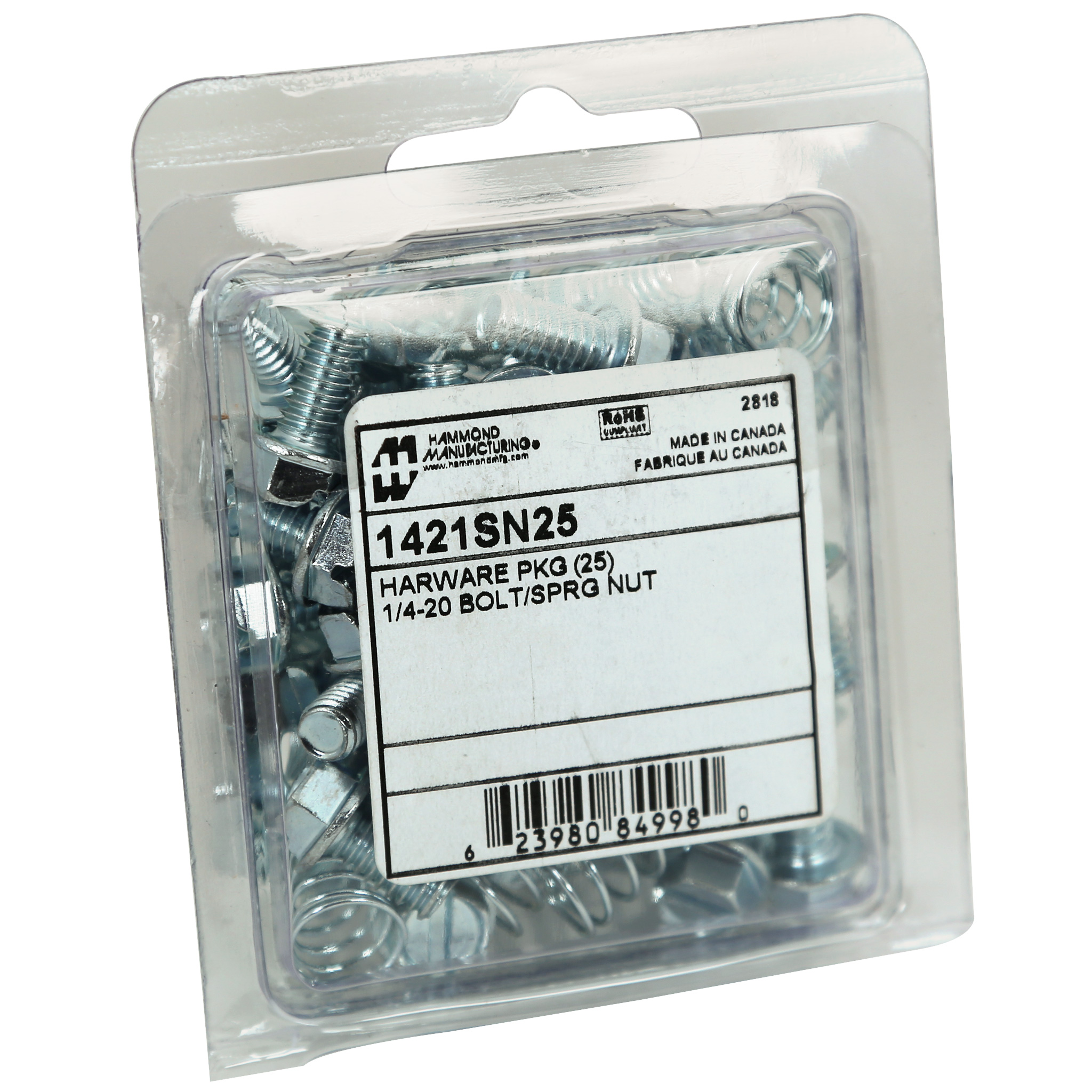 1421SN25 — 25PK Spring Nuts