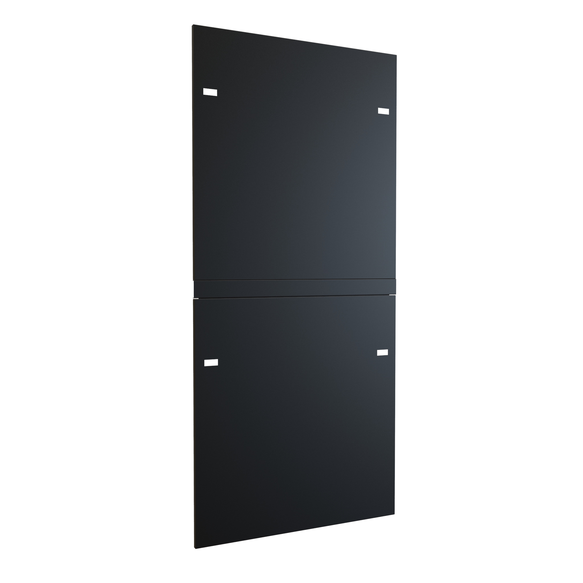 H1SP48U48BK — 48U 48D Solid Side Panel for H1 Cabinet (Black)
