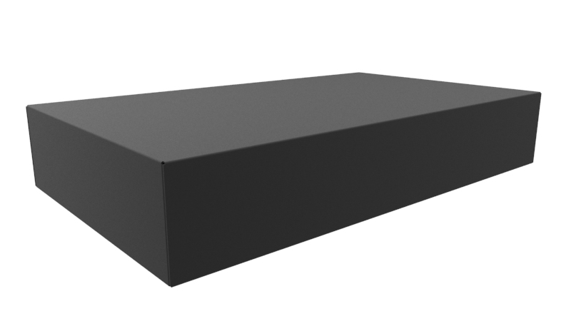 1441-32BK3 — chassis - steel; satin black finish