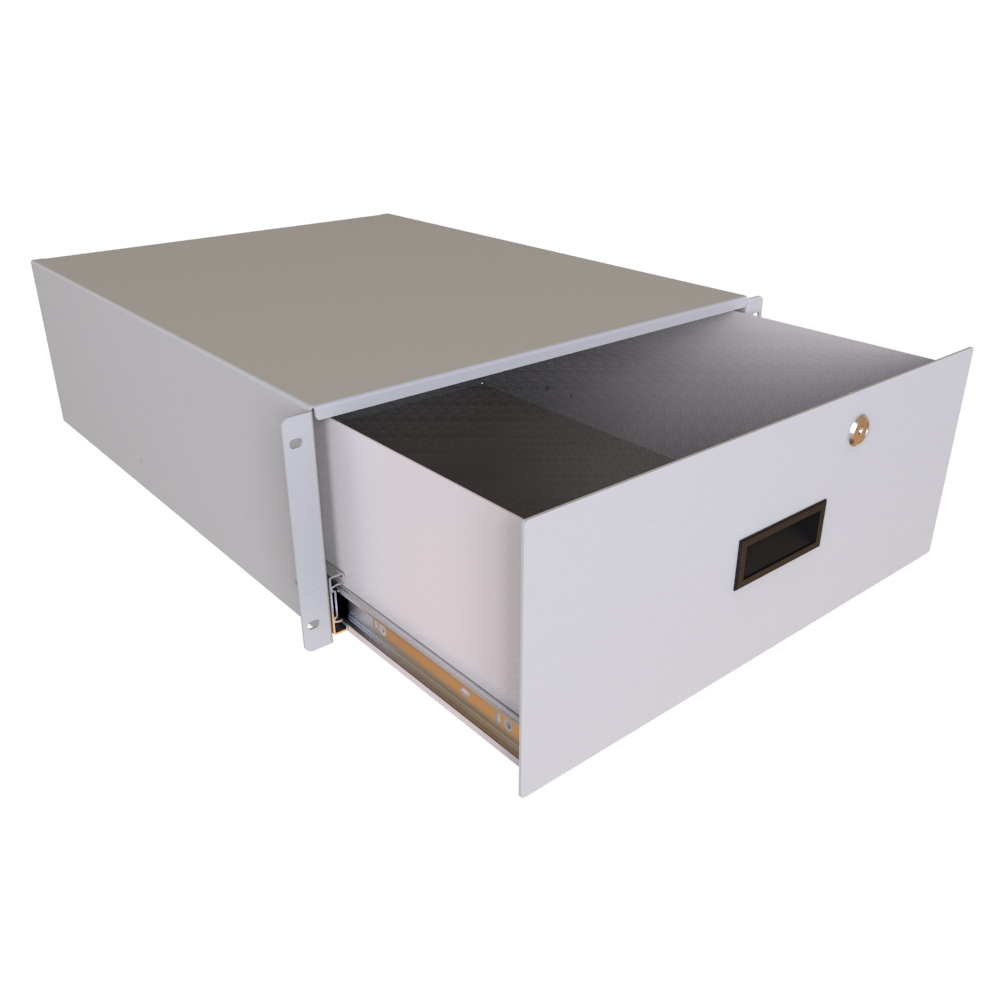 RDRW1900722LG1 — 4U 22D Locking Drawer