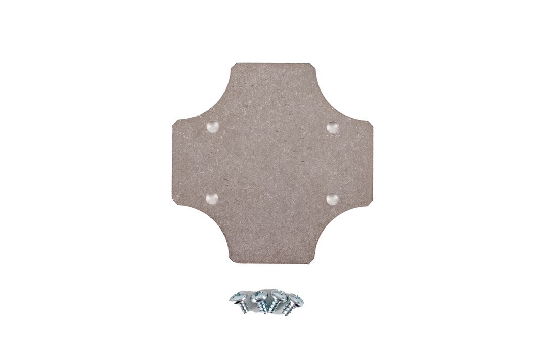 1557BPL aluminum inner panel for 1557 series 1557B enclosures