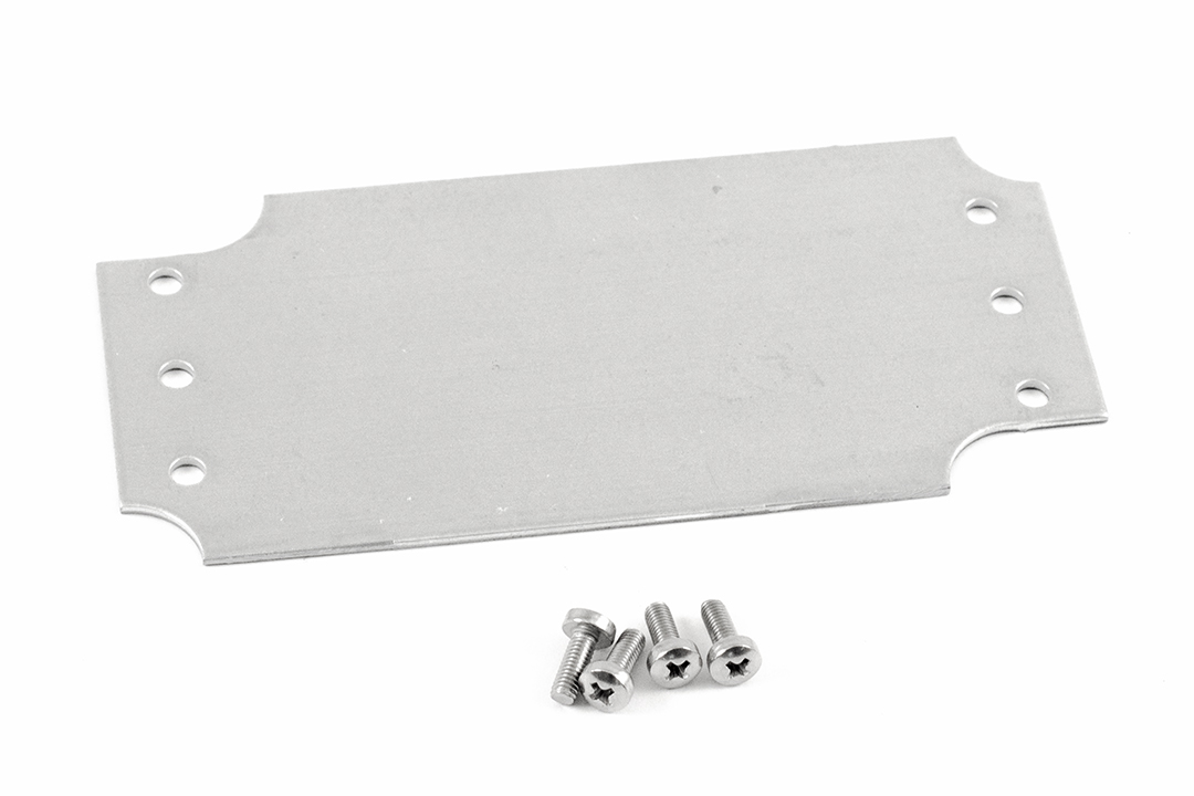 1554CPL galvanized steel inner panel for 1554/1555 C/D size enclosures