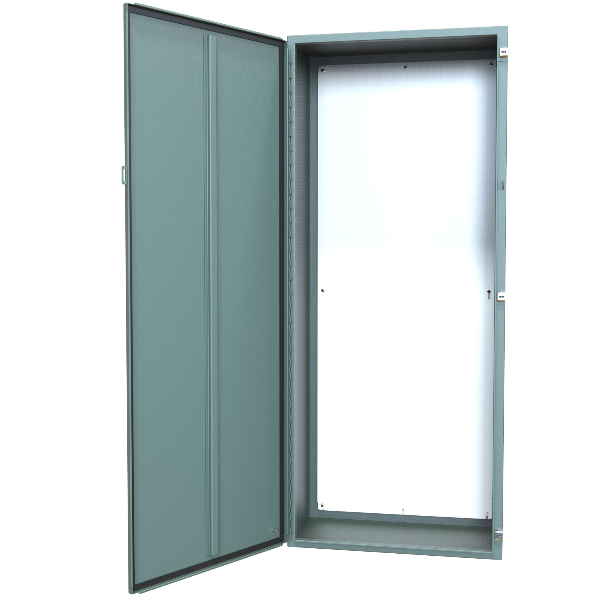 1418U16 — N12 Wallmount Encl w/panel - 72 x 30 x 16 - Steel/Gray