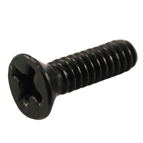 1590MS50BK 50-pack of black #6-32 x 1/2 inch steel machine screws for 1590 series enclosures