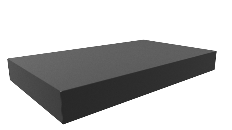 1441-30BK3 — chassis - steel; satin black finish
