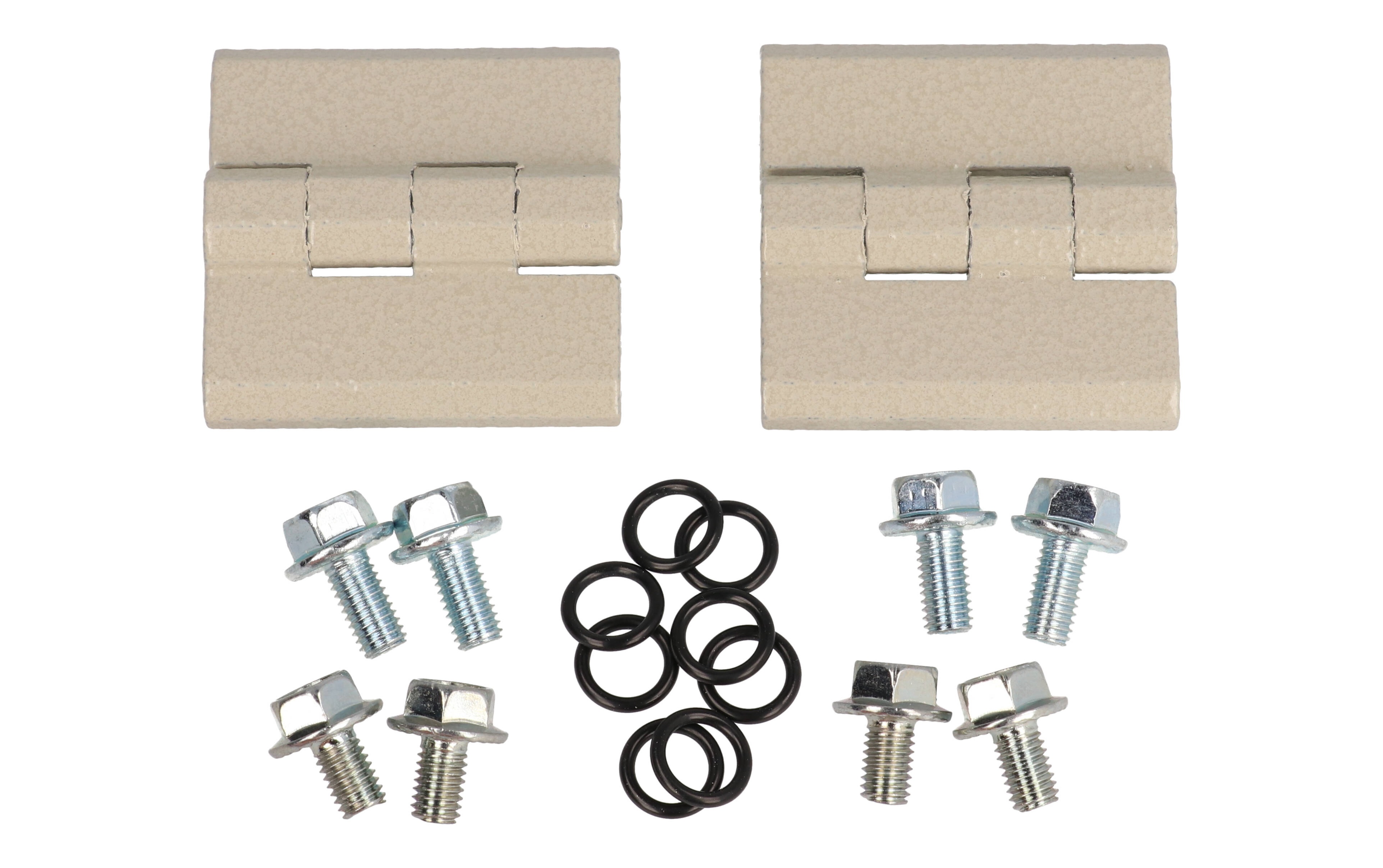 R510-000-000 beige aluminum hinge kit, set of 2, for R100, R101 and R102 diecast enclosures