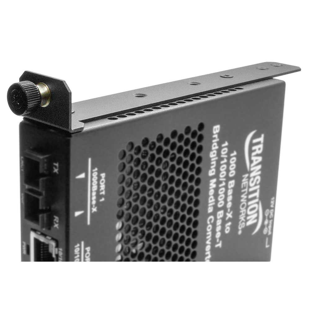 Lantronix RMBU rack mount bracket for stand-alone media converters — view 6