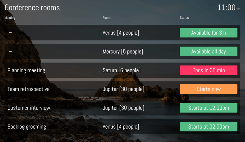 MYST RESERVE, ROOM SCHEDULING, 1 YEAR — view 8