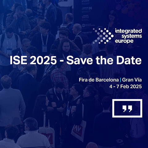 Riello UPS España will be at Integrated Systems Europe (ISE) 2025