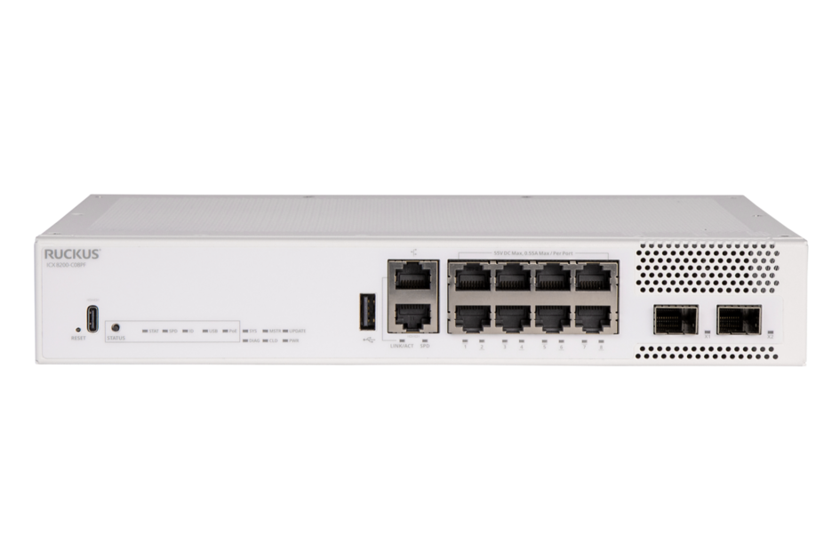 RUCKUS ICX 8200-C08PF