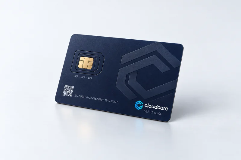 Cloud Care eSIM CC-ESIM-32-TC, triple-cut 2FF/3FF/4FF card