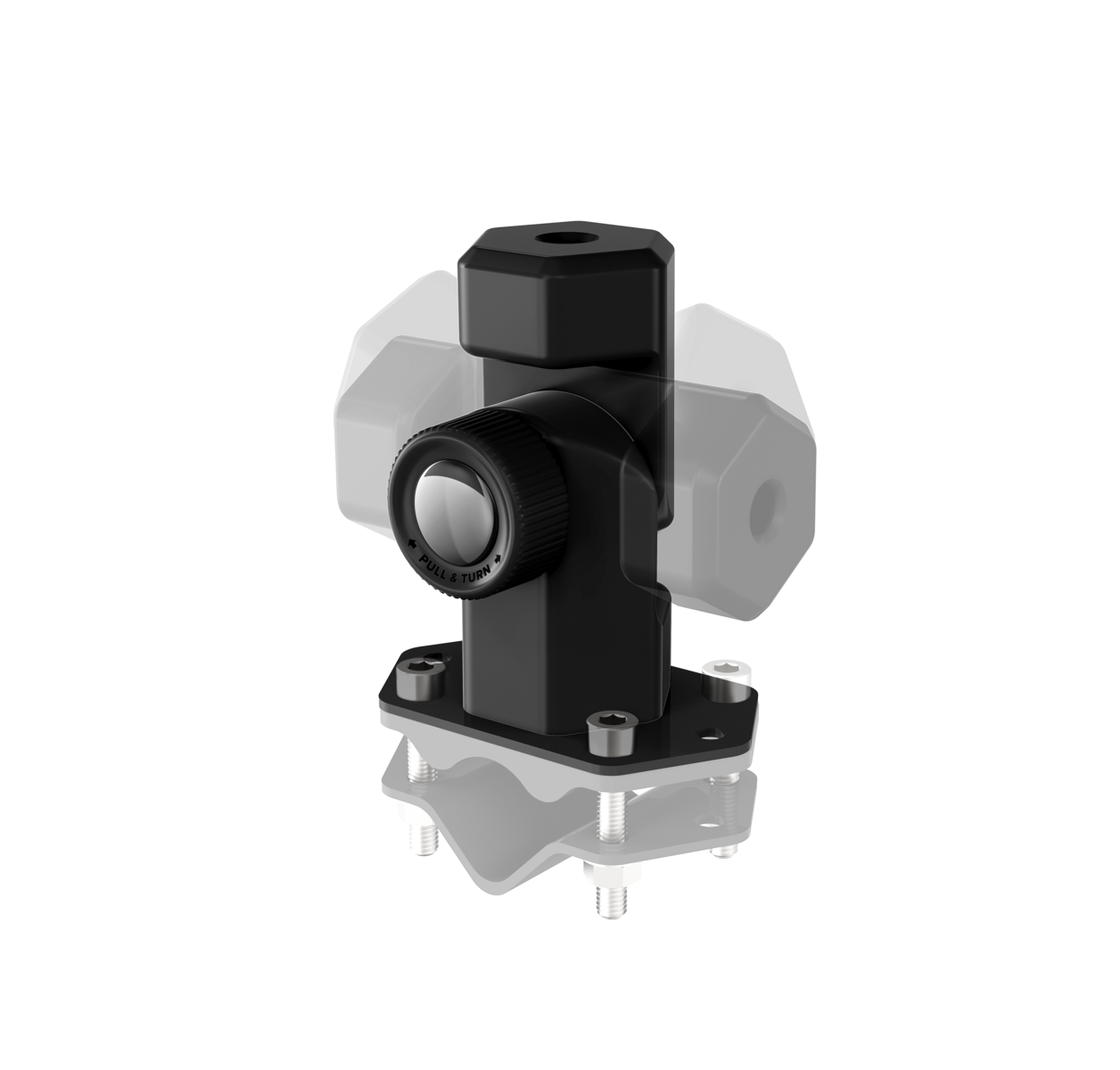 Wilson Electronics 901168 Overland Folding Antenna Mounting Bracket and Hardware