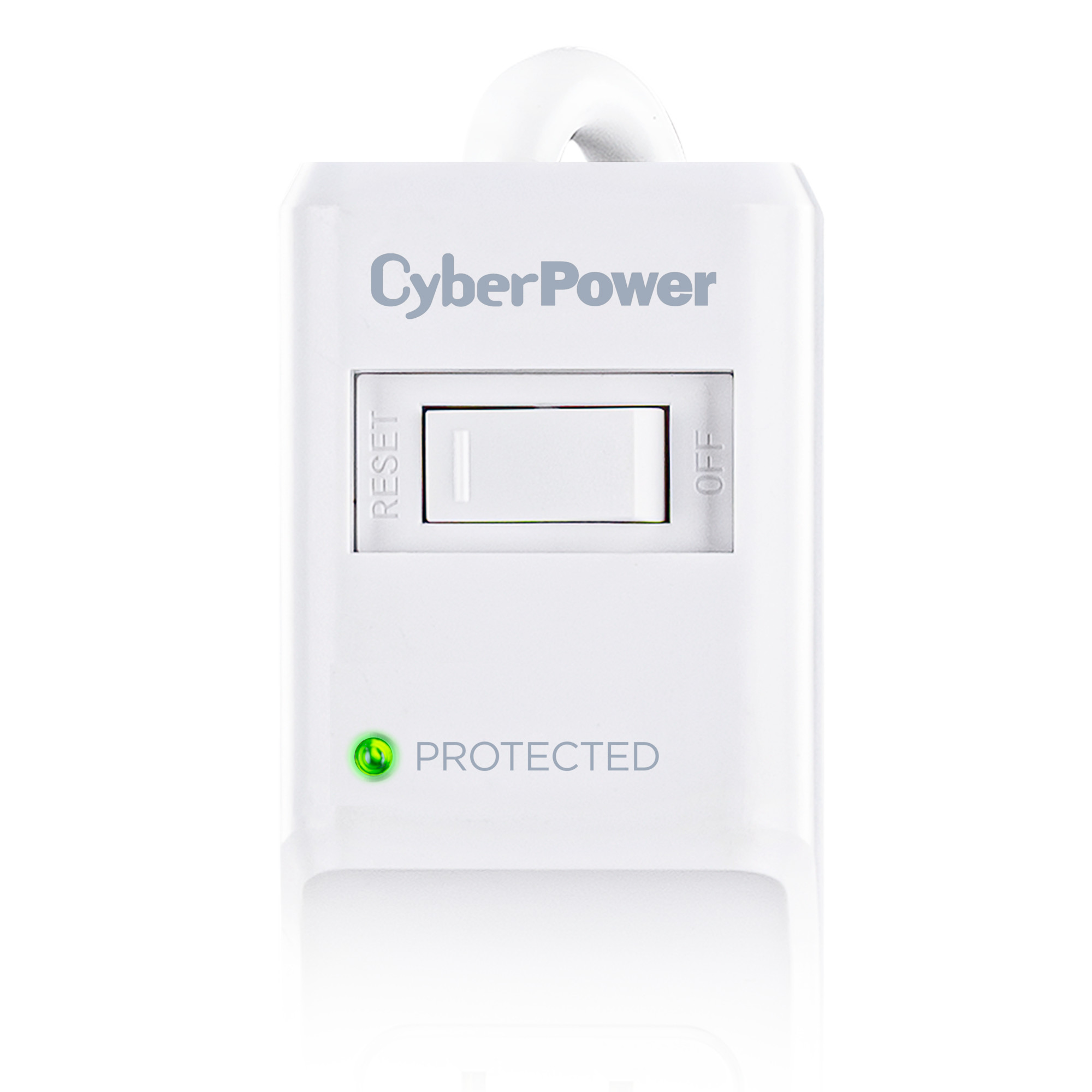 CyberPower CSP604UCW white surge protector with USB-A and USB-C charging — view 13