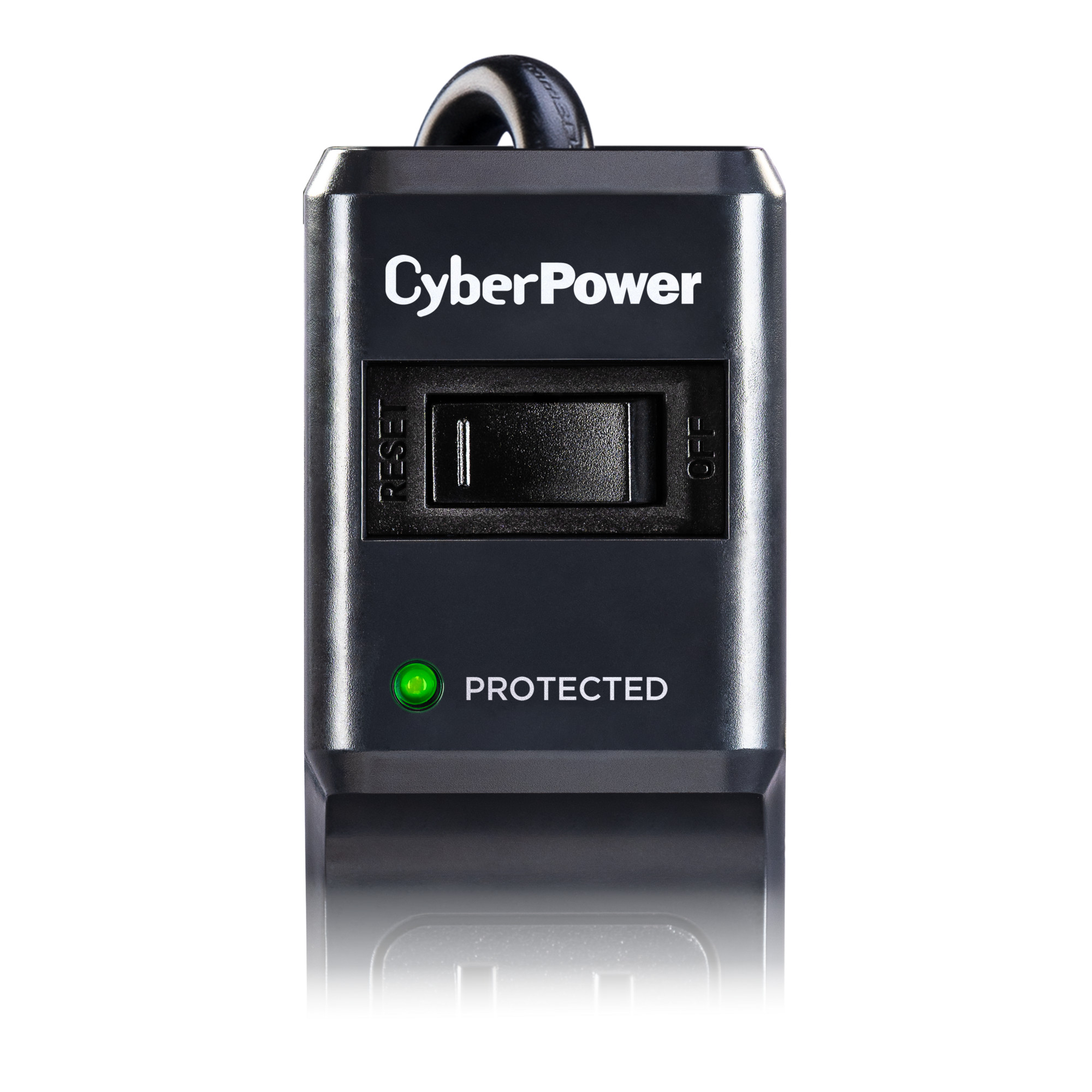 CyberPower CSP604UC black surge protector with 4 ft cord and USB-A and USB-C charging — view 14