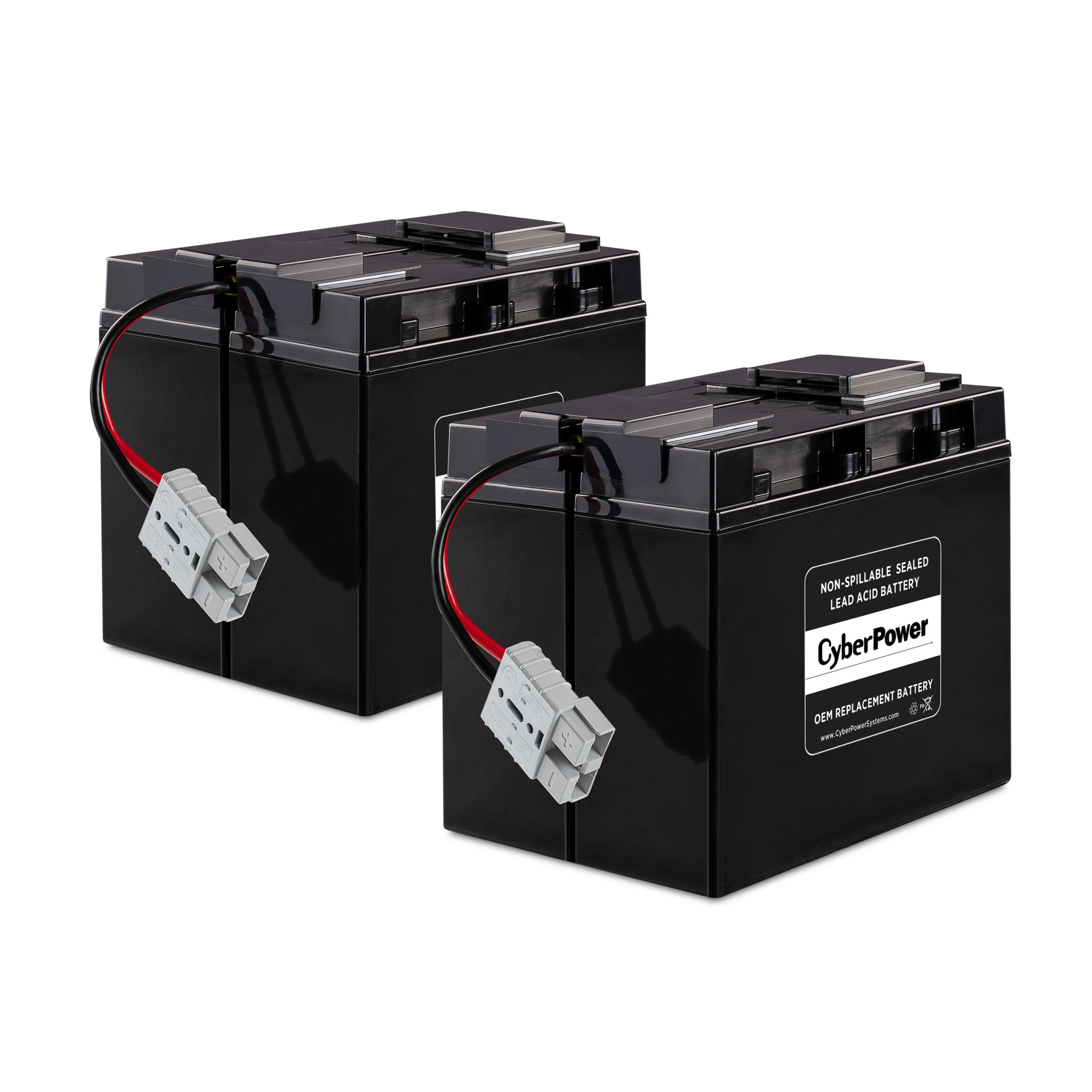 CyberPower RBC55-CP Battery, 2 x 12 V 17 Ah | Replacement Battery