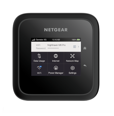Netgear Nighthawk M6 Pro 5G mmWave Mobile Router with Wi-Fi 6E for T-Mobile (MR6520)