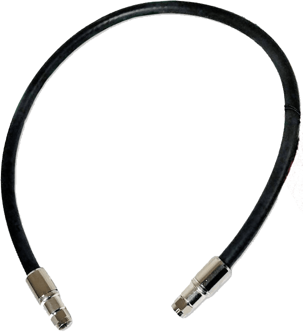 Wilson Electronics 951127 2 ft. Black RG11 Low-Loss Coax Cable, F-Male to F-Male