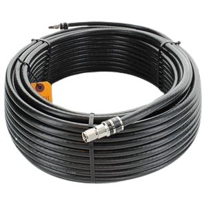 Wilson Electronics 951100 100 ft Black RG11 Low-Loss Coax Cable, F-Male to F-Male
