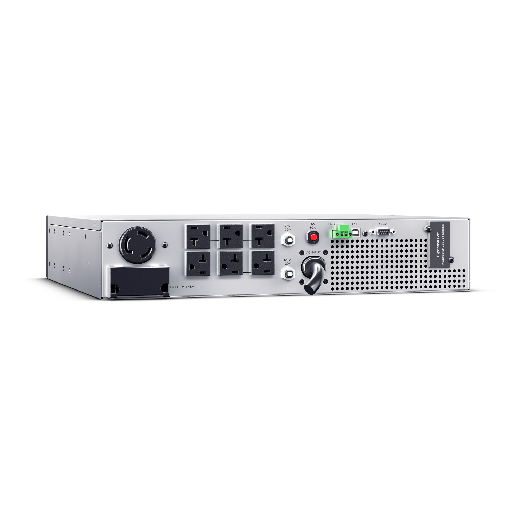 CyberPower OL3KRM 3,000 VA 2,400 W 2U rackmount UPS front view — view 6