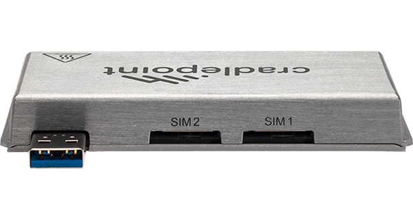 Cradlepoint MC400-1200M-B LTE Advanced Pro modular modem card for mobile routers. — view 2