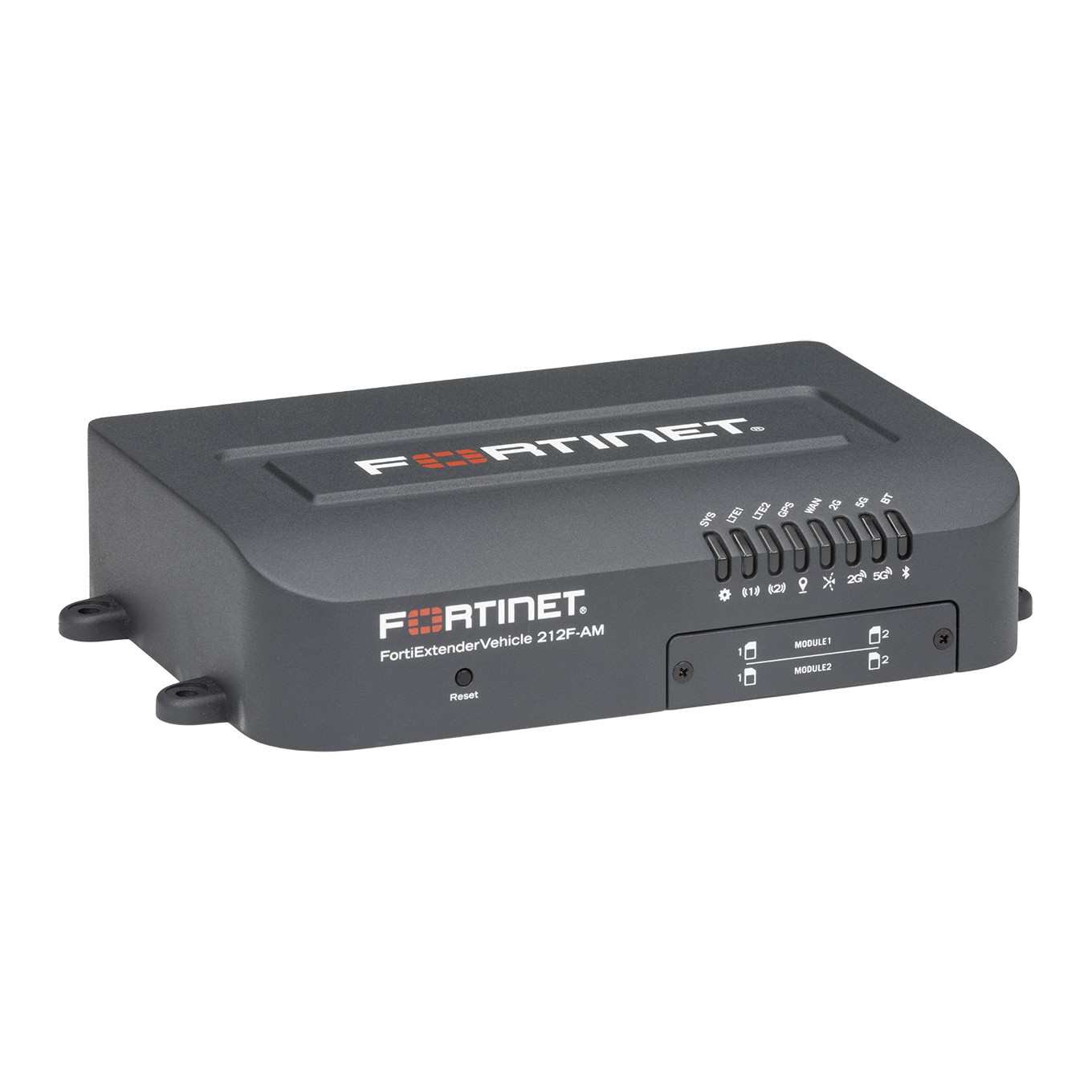 Fortinet FortiExtenderVehicle 212F-AM Dual-Modem 4G LTE Cat-12 Rugged Vehicle Router