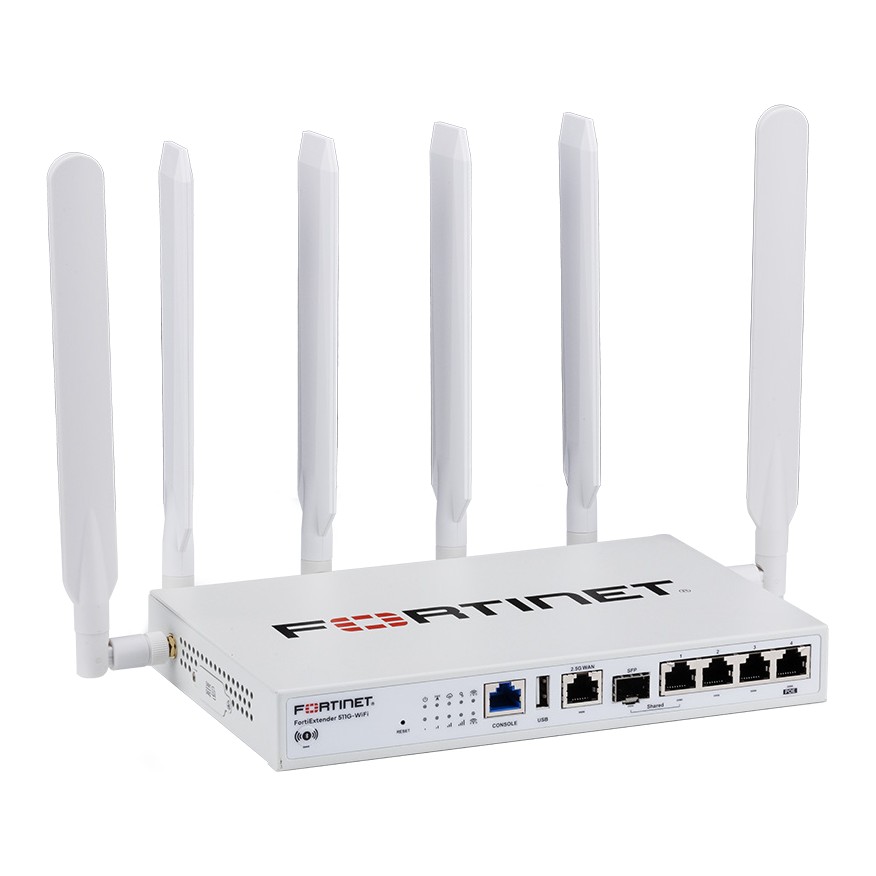 Fortinet FortiExtender 511G-WiFi 5G Wireless WAN Router with Wi-Fi 6, Region A