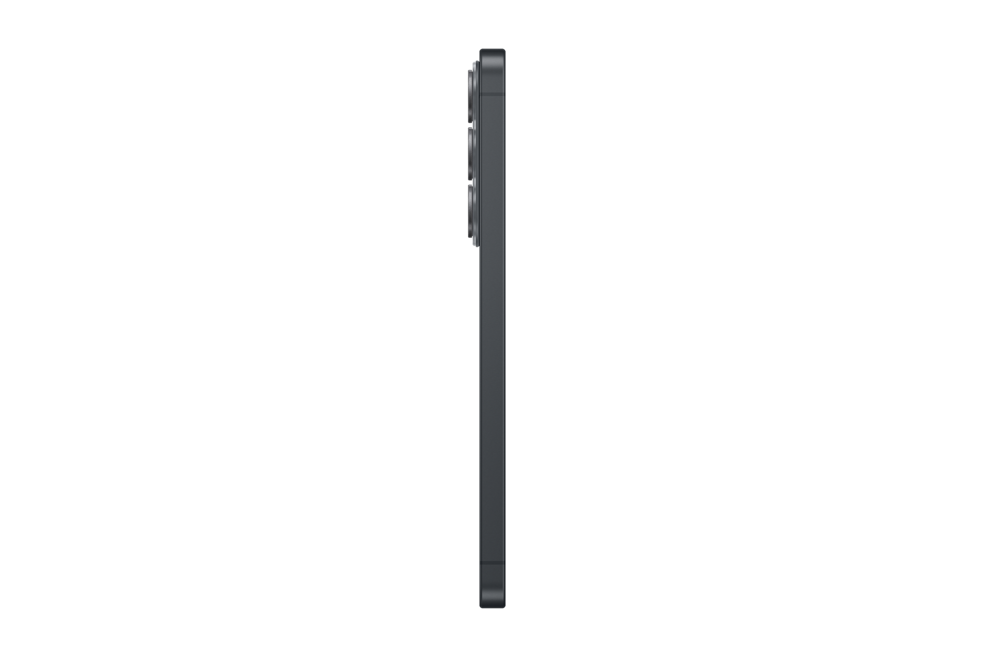 Samsung Galaxy S26+ smartphone in Black showing the 6.7-inch display and triple rear camera. — view 8