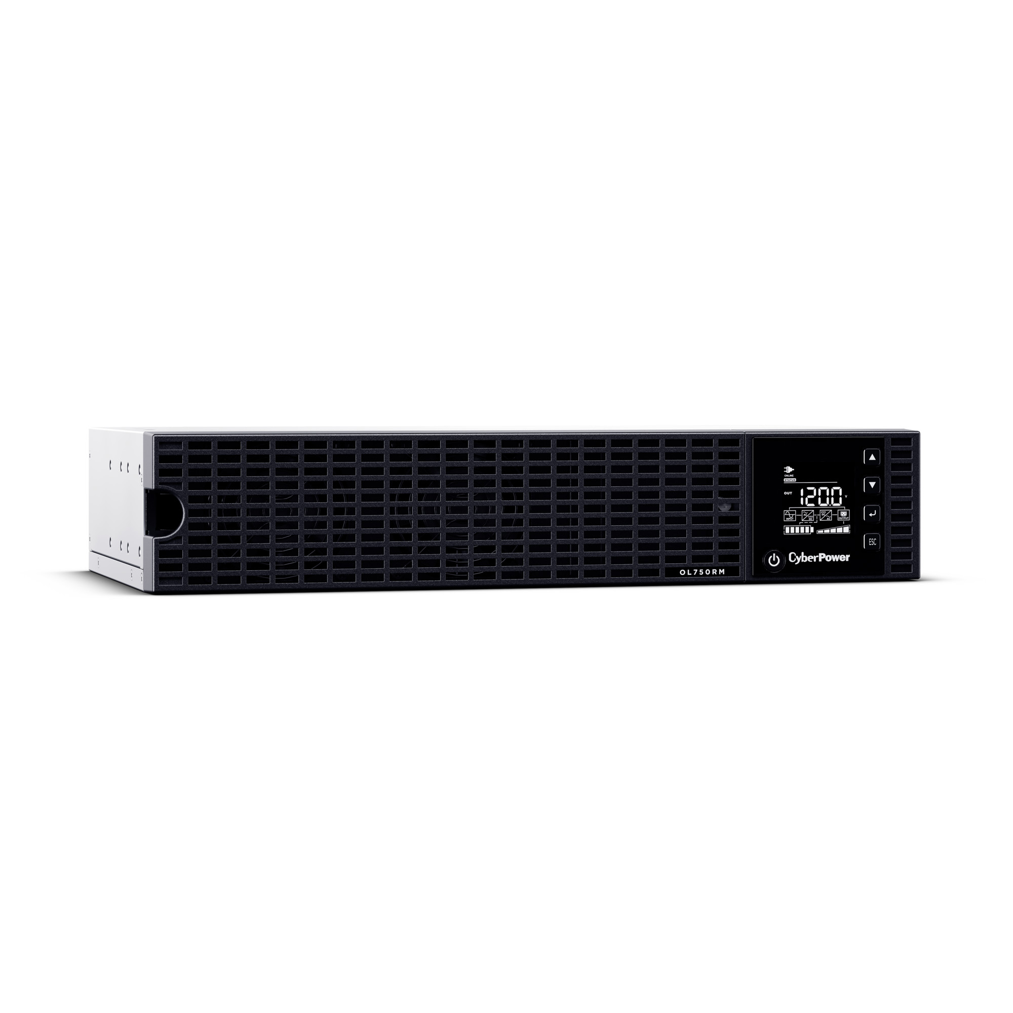 750VA/600W, 5-15P, 2U, Rackmount — view 3