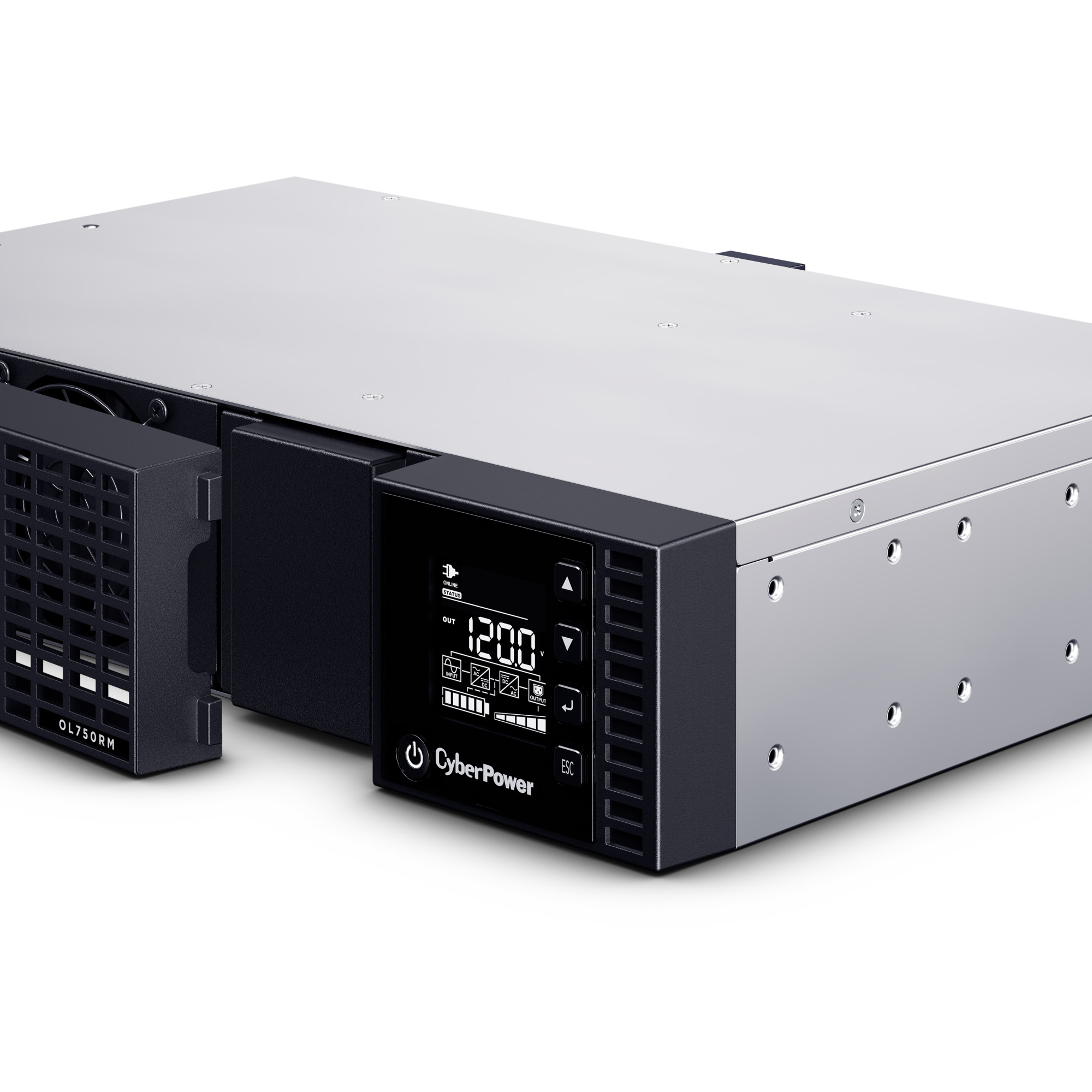 750VA/600W, 5-15P, 2U, Rackmount — view 14