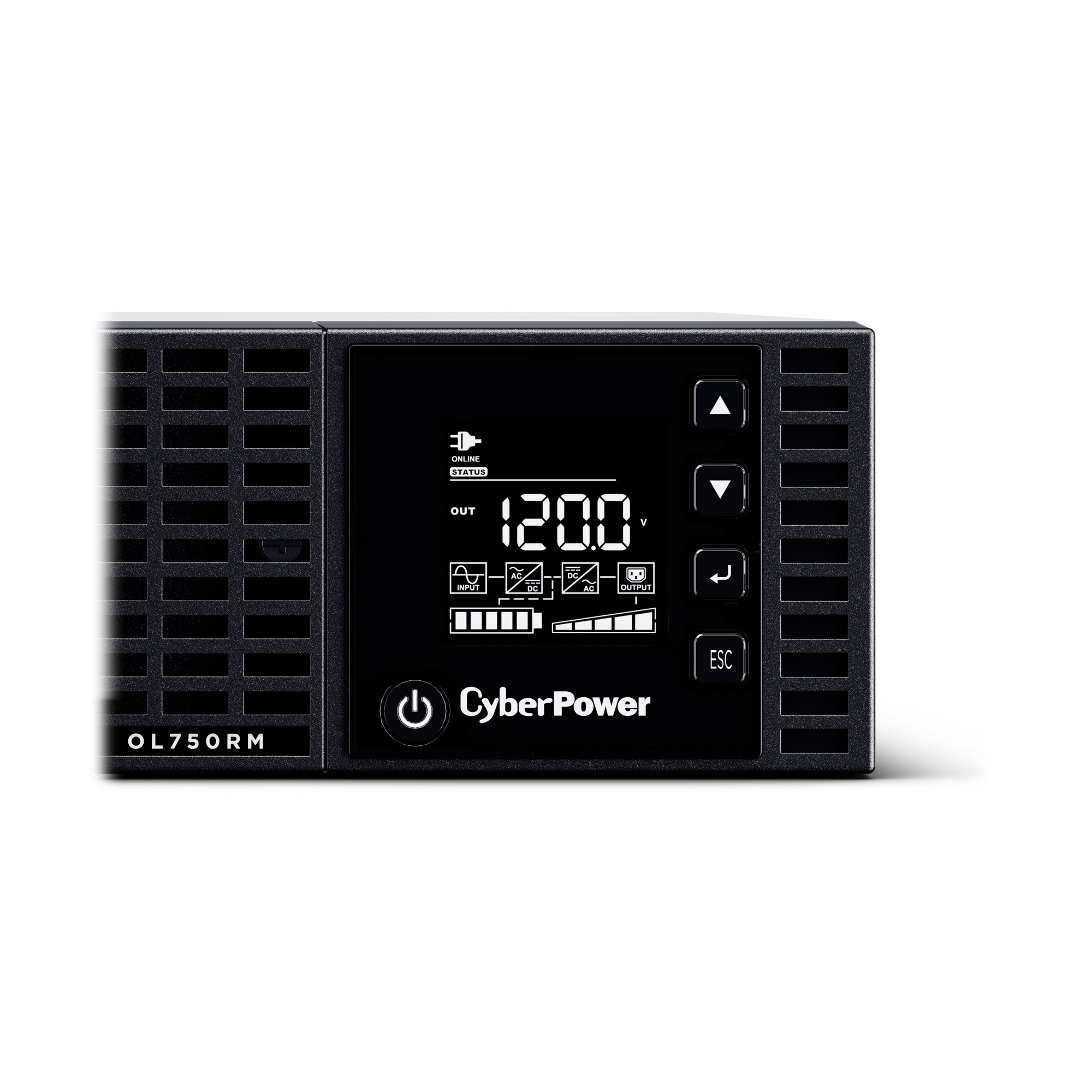 750VA/600W, 5-15P, 2U, Rackmount — view 12