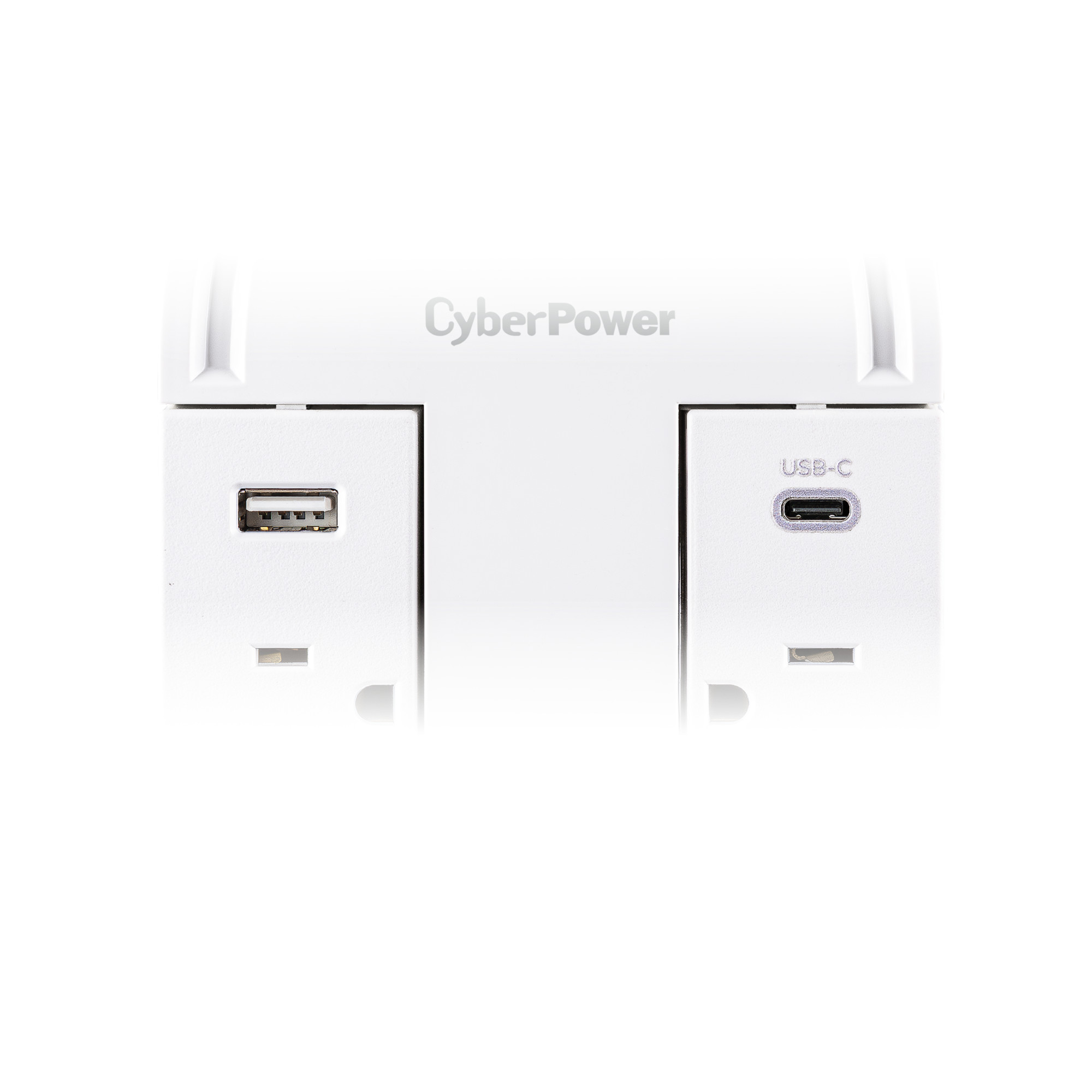 CyberPower CSP6WSUC white wall-tap surge protector with 6 outlets — view 14