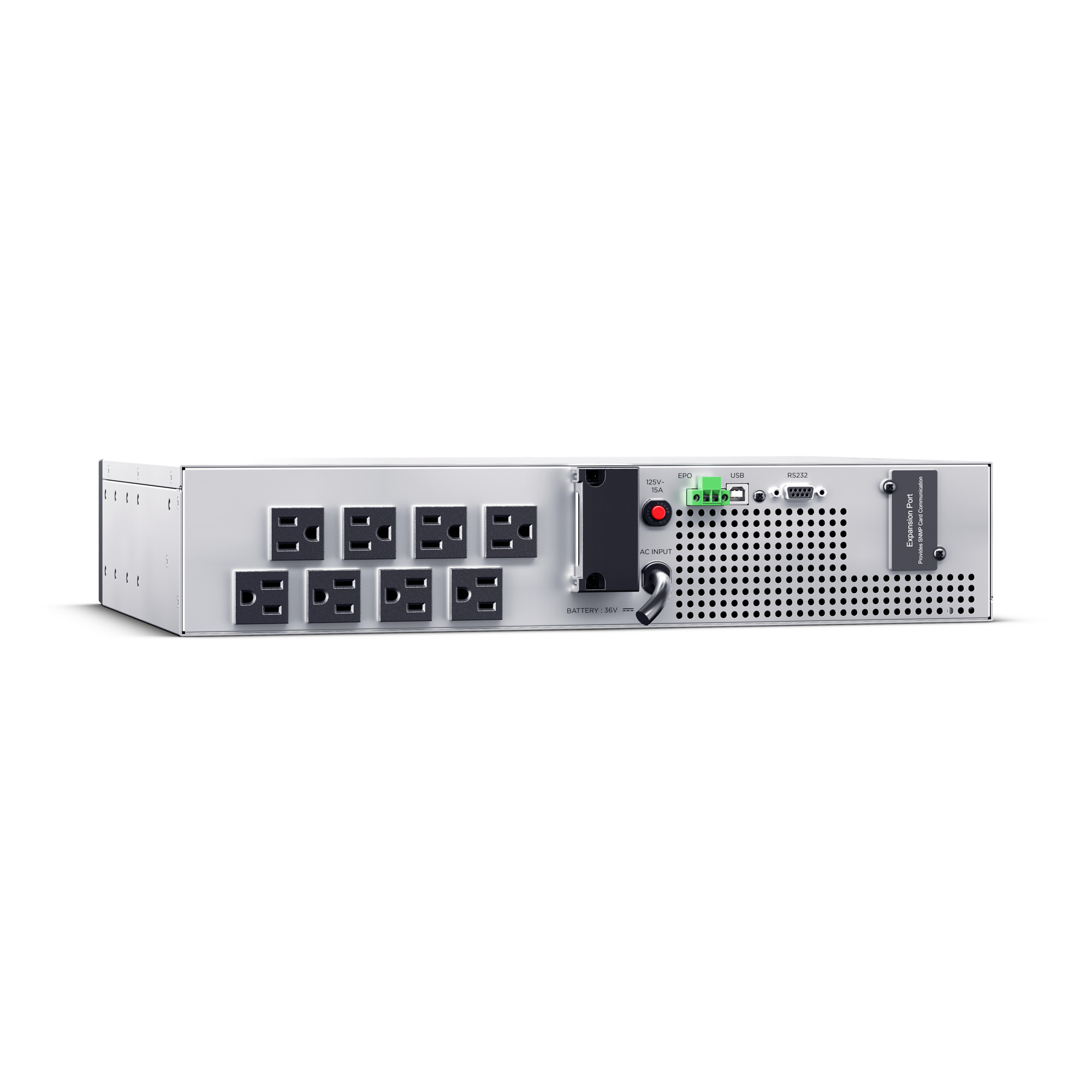 1500VA/1200W, 5-15P, 2U, Rackmount — view 6