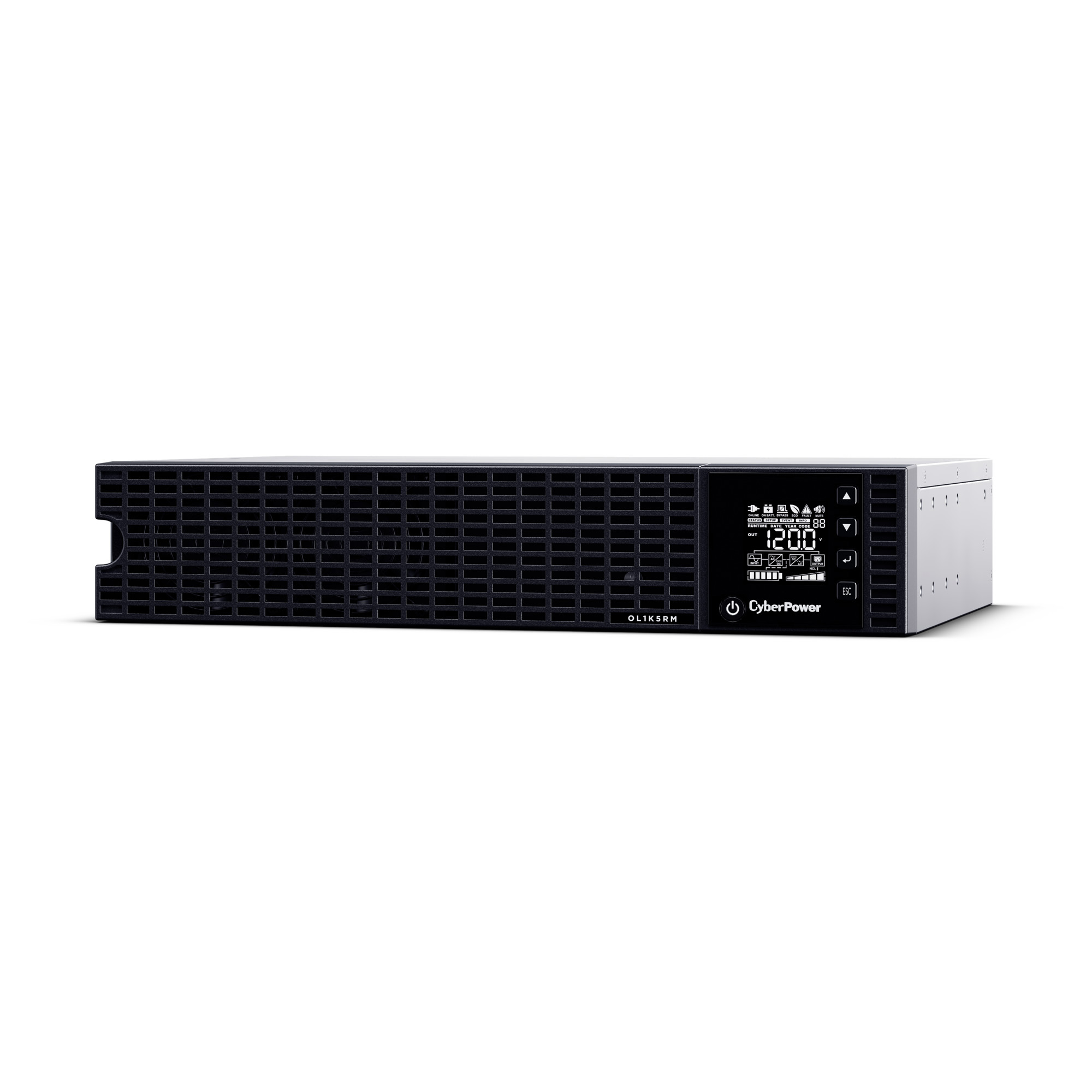 1500VA/1200W, 5-15P, 2U, Rackmount — view 2