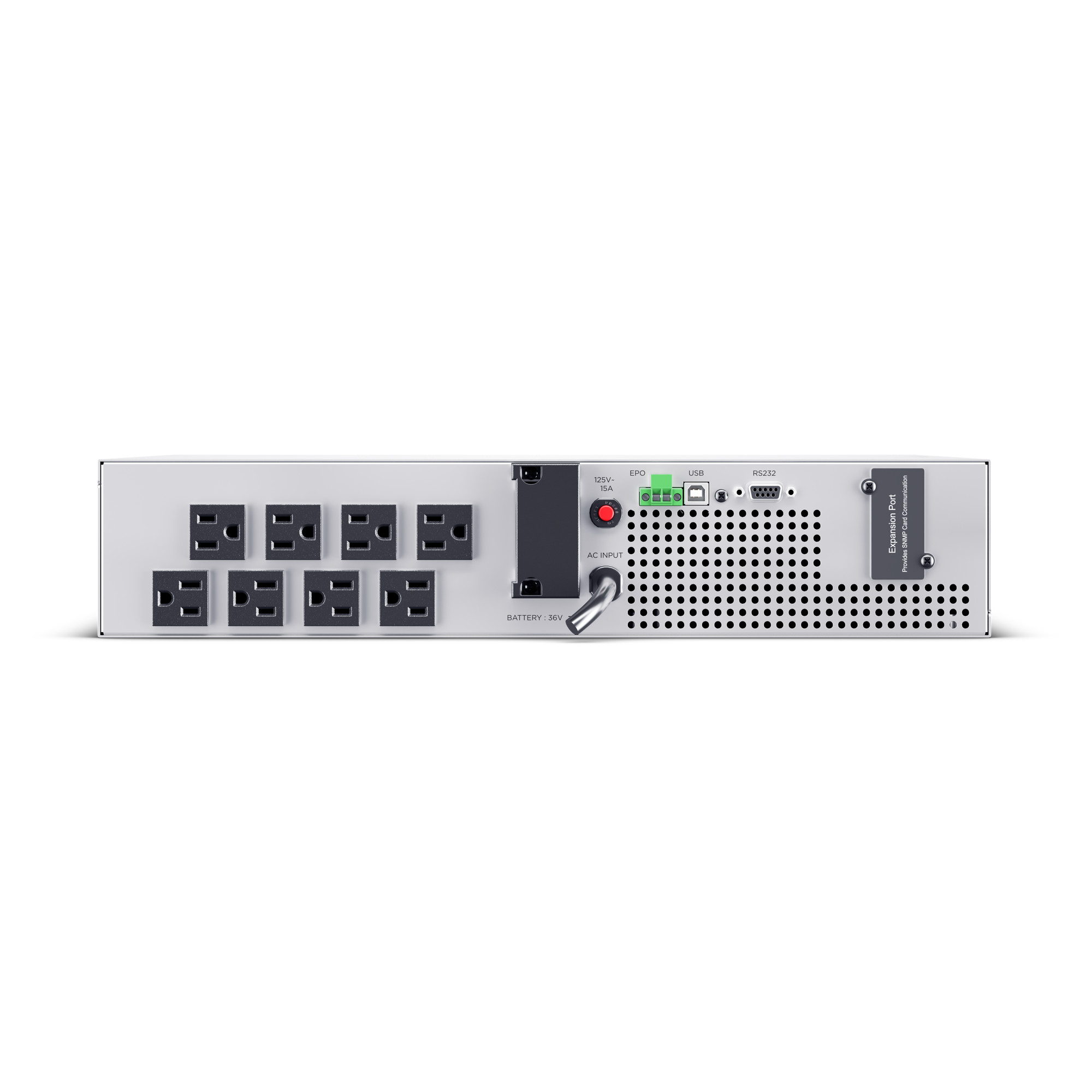 1500VA/1200W, 5-15P, 2U, Rackmount — view 4