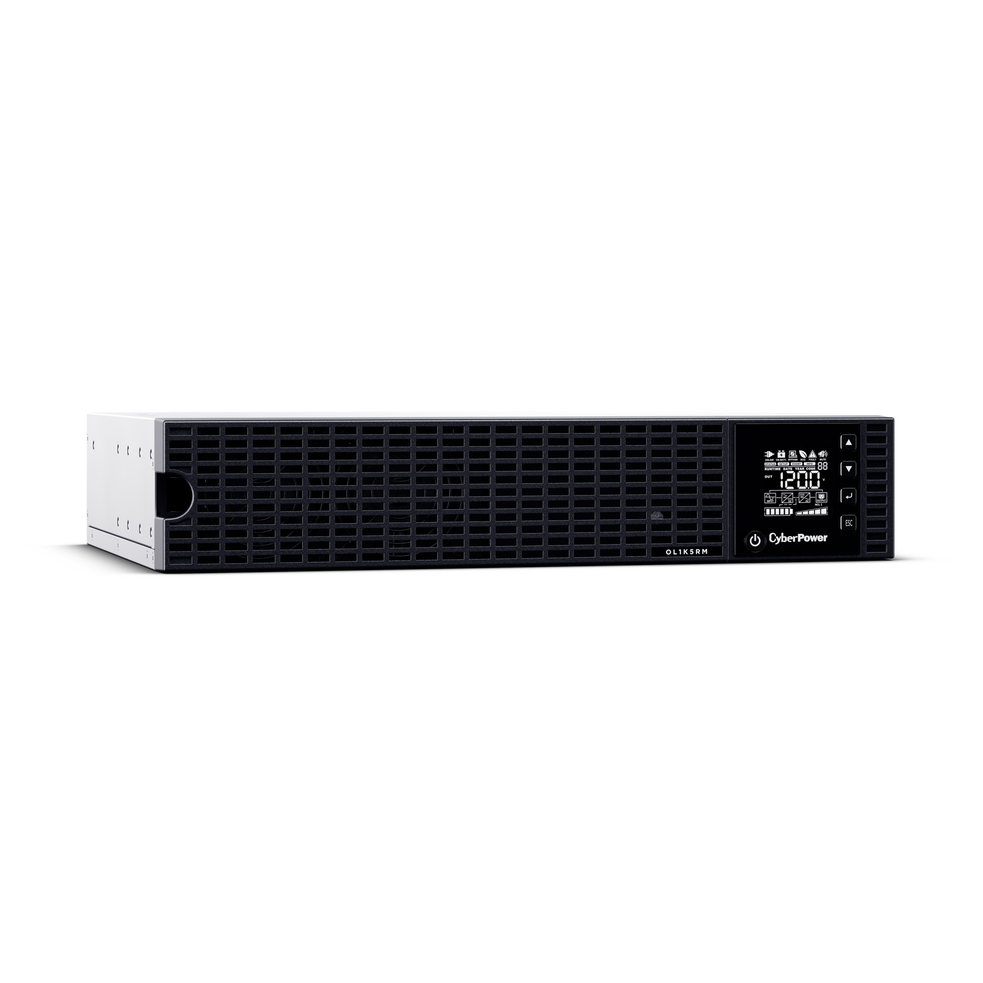 1500VA/1200W, 5-15P, 2U, Rackmount — view 3
