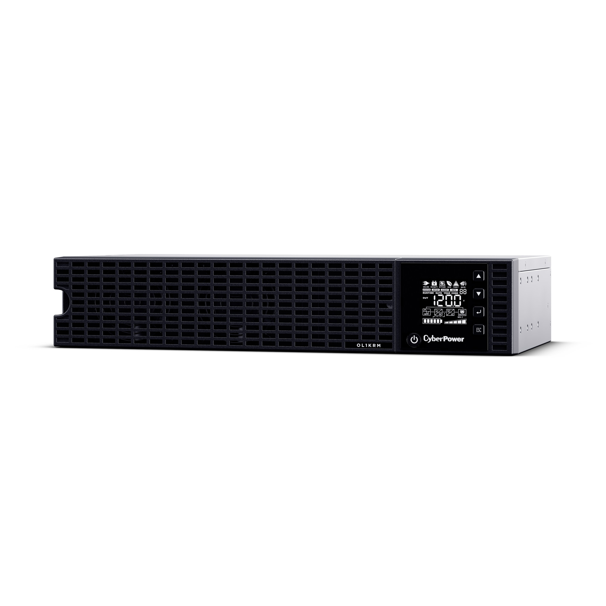 1000VA/800W, 5-15P, 2U, Rackmount — view 2