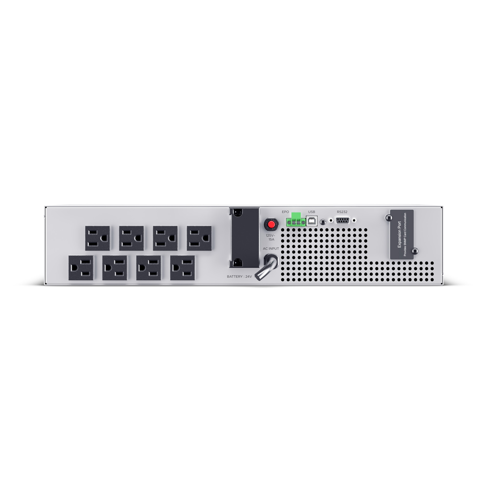 1000VA/800W, 5-15P, 2U, Rackmount — view 4
